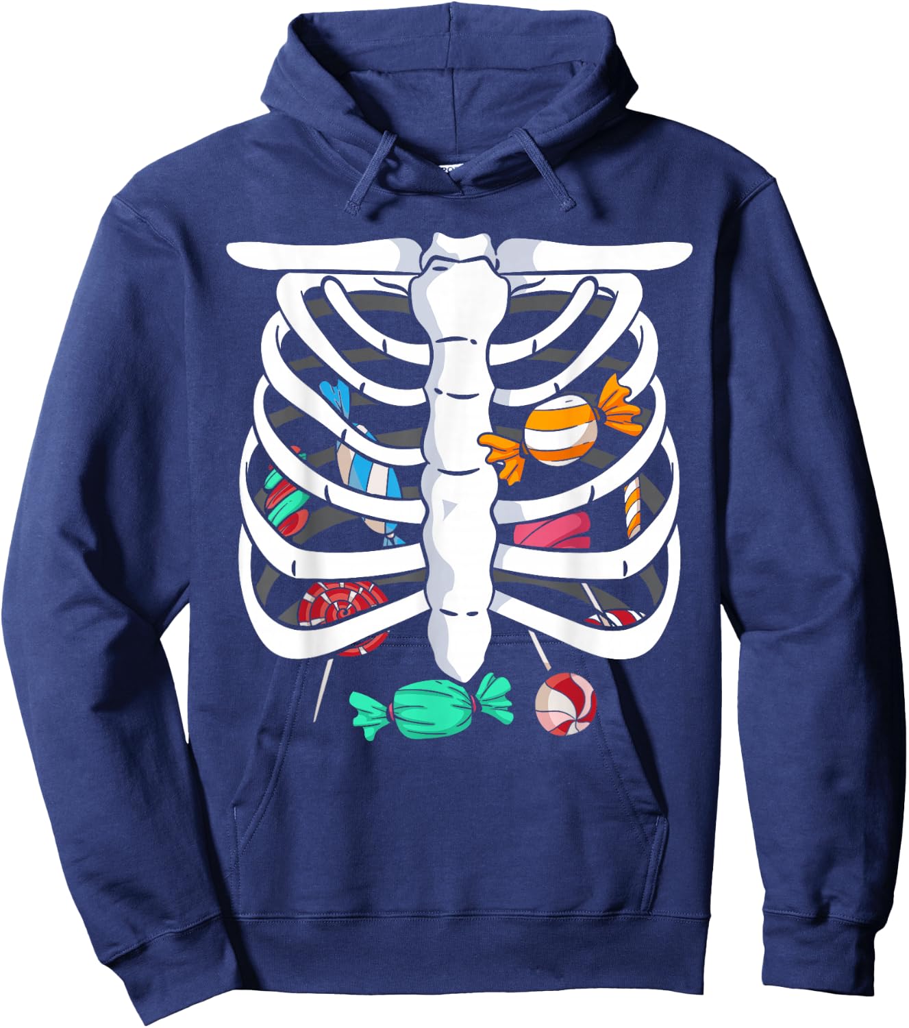 Cute Candy Sweet Sugar Lollipop Dessert Foodie Candies Hoodie - Hoodie | Navy