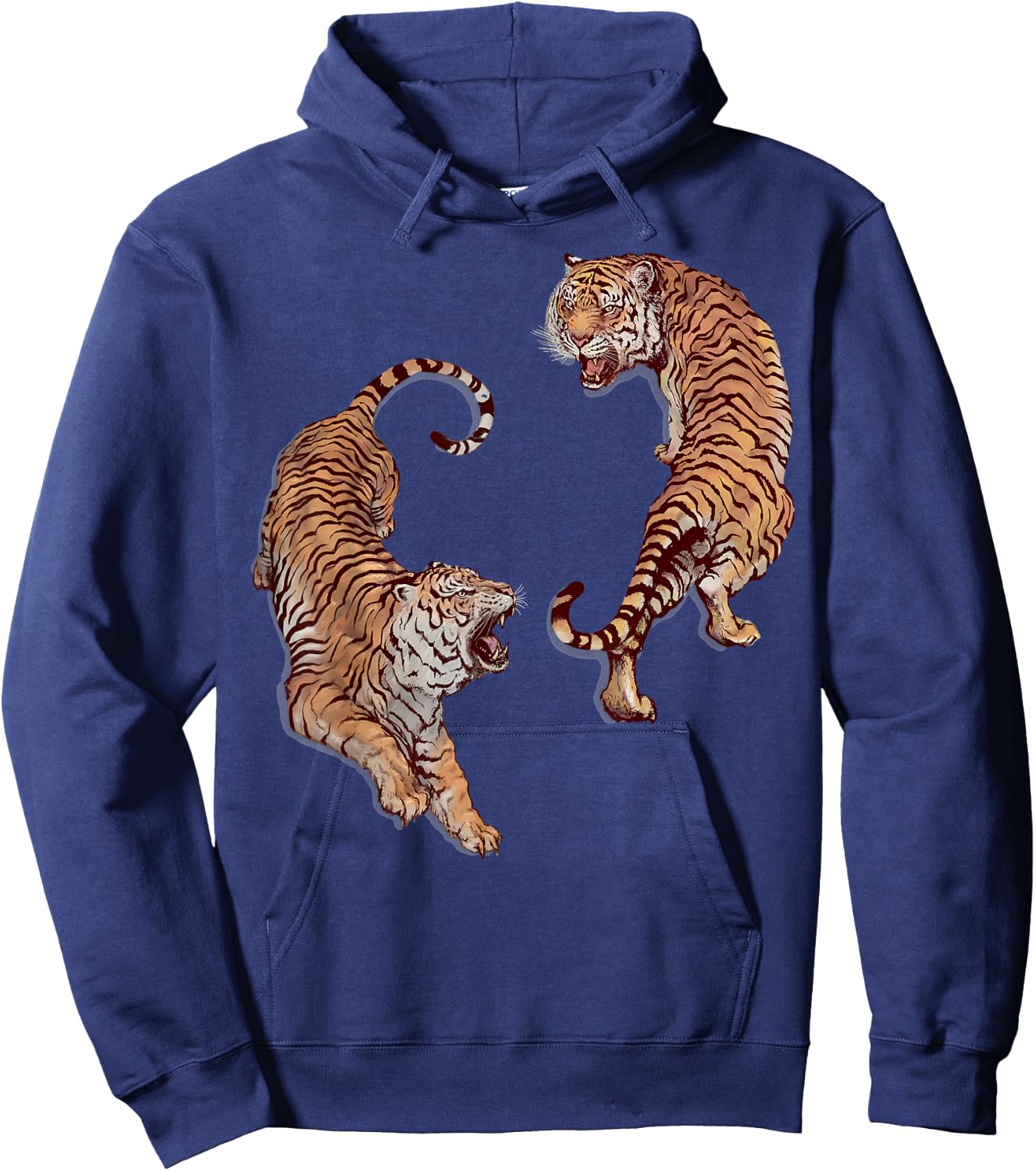 YEAR OF THE TIGER Chinese Zodiac Lunar New Year 2022 Hoodie - Hoodie | Navy