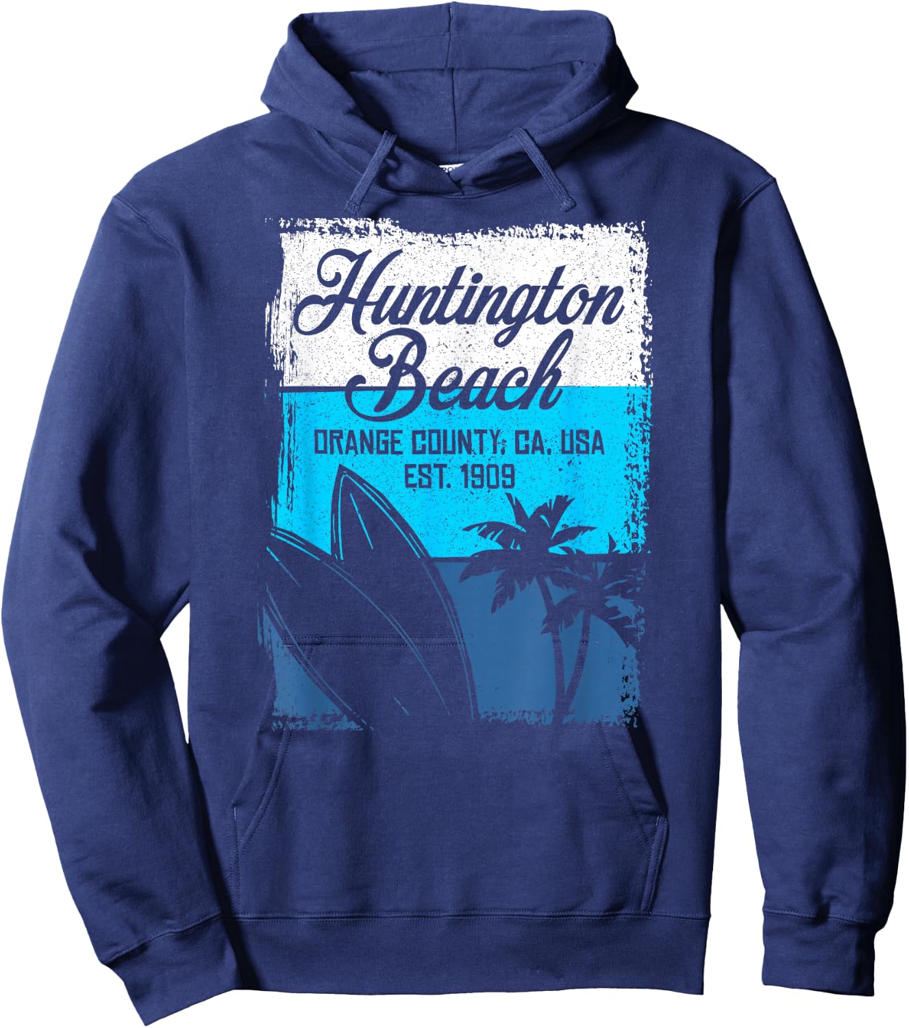 Cool Huntington Beach 2019 Surfing Competitions Men Women Kids Hoodie - Hoodie | Navy