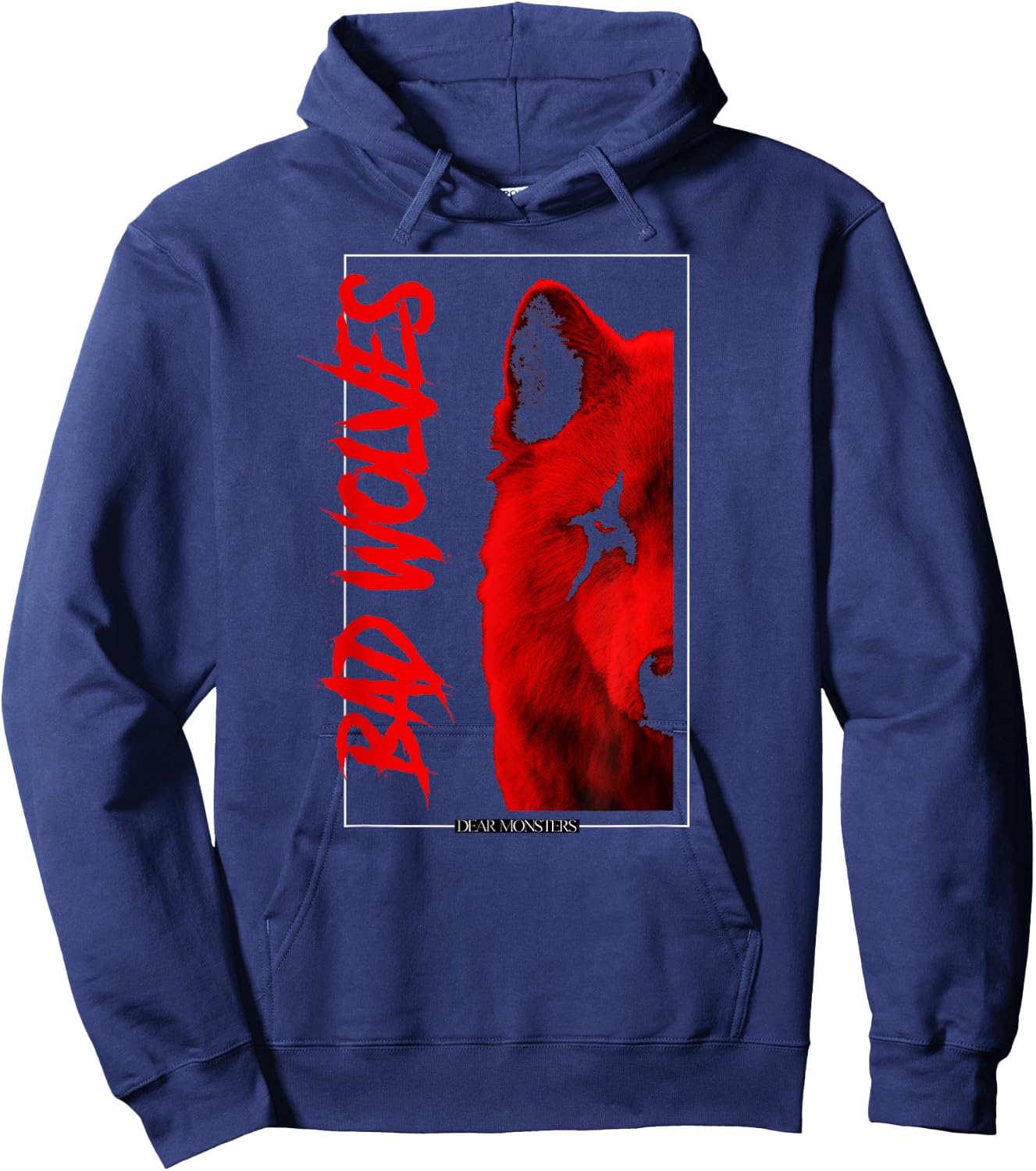 Bad Wolves – Dear Monsters Album Hoodie - Hoodie | Navy
