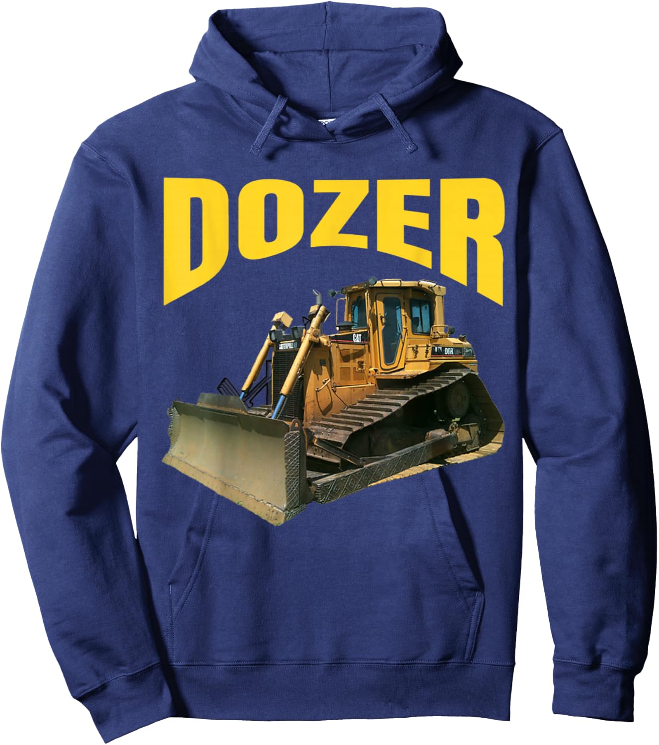 The perfect heavy equipment bulldozer . Hoodie - Hoodie | Navy