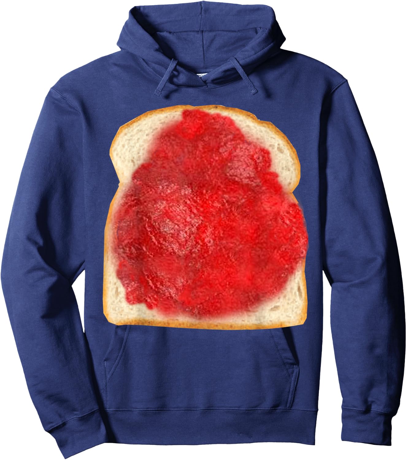 Jelly on Bread Costume Hoodie - Hoodie | Navy