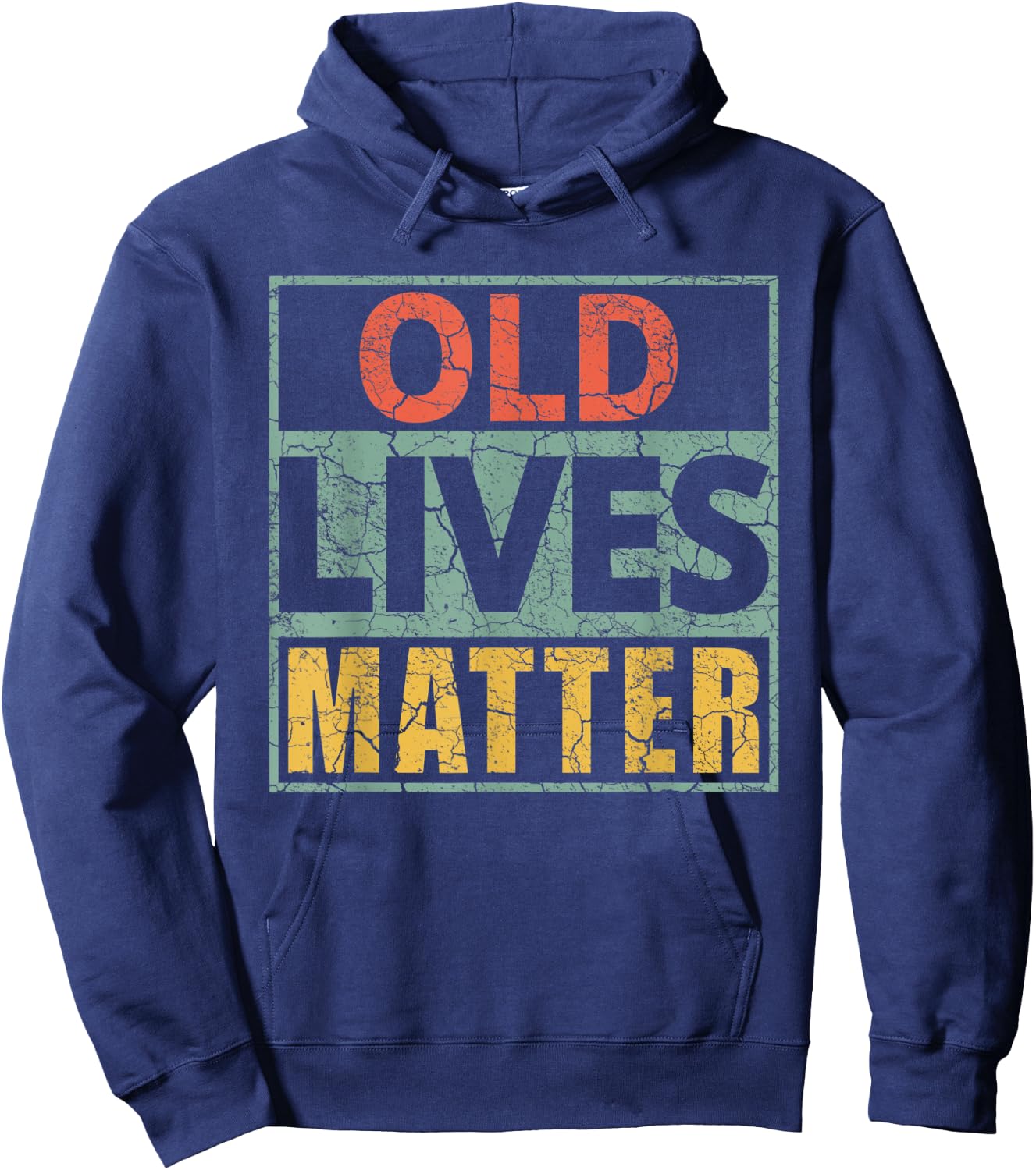 Old Lives Matter Shirts 40th 50th 60th 70th 80th Birthday Hoodie - Hoodie | Navy