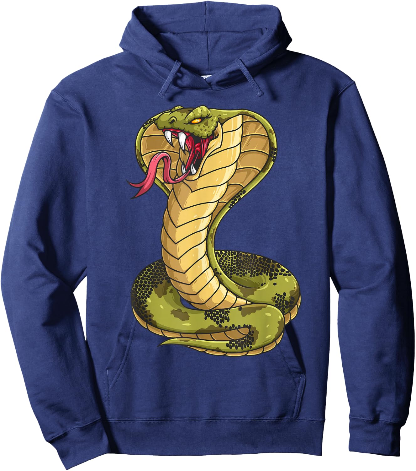 Funny Cobra Design Women Kids King Snake Cobra Lover Hoodie - Hoodie | Navy