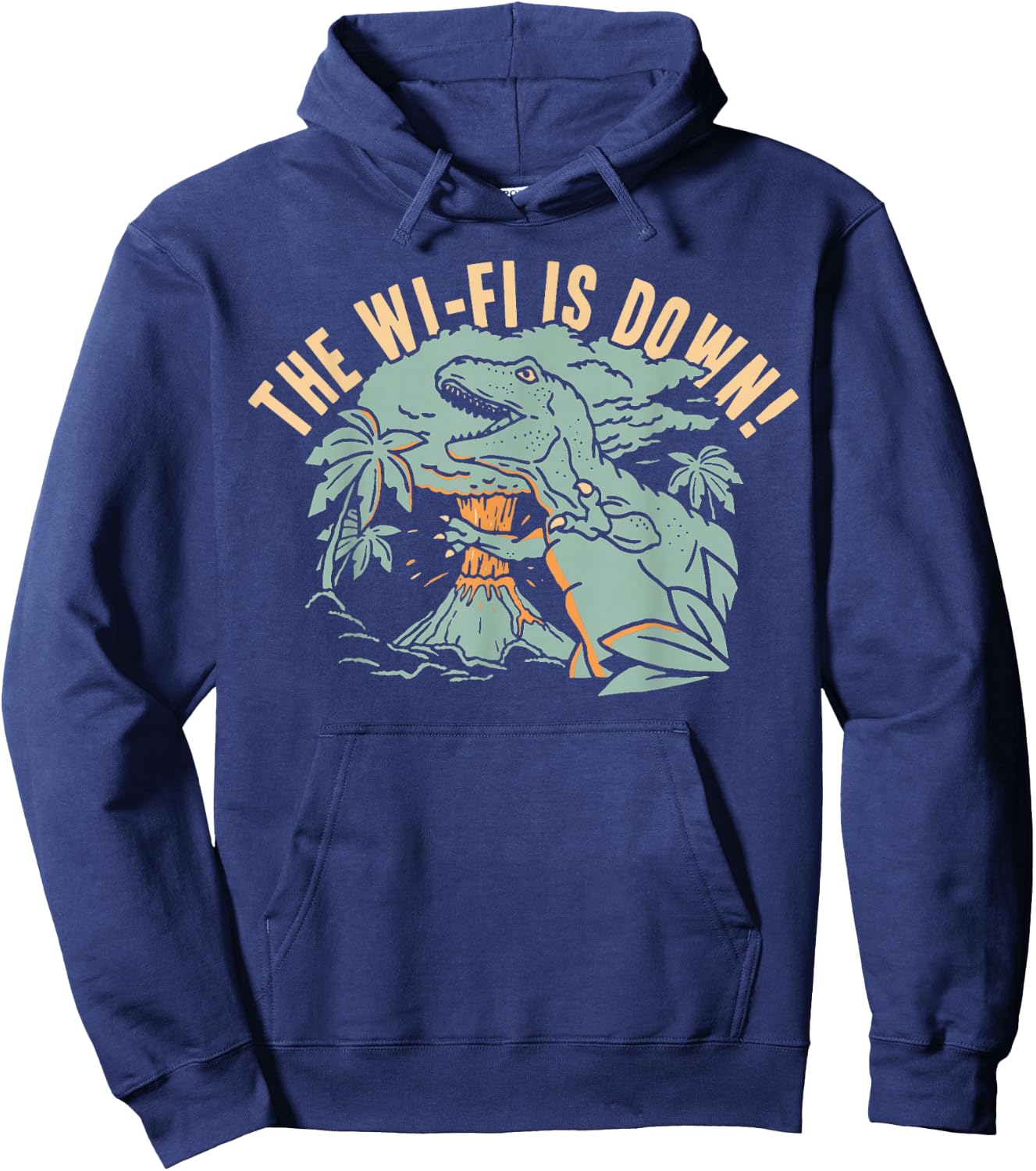The Wi-Fi Is Down! For Women Boys Girls Funny Hoodie - Hoodie | Navy