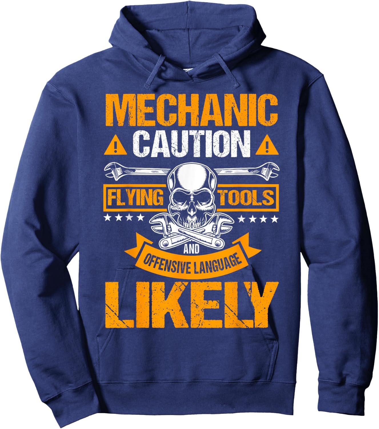 Auto Mechanic Automotive Technician Mech Serviceman Repair Hoodie - Hoodie | Navy