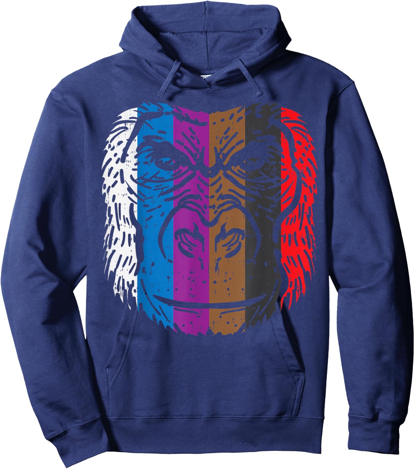 Gorilla Jiu Jitsu Belt Rank BJJ Brazilian Martial Arts Gift Hoodie - Hoodie | Navy