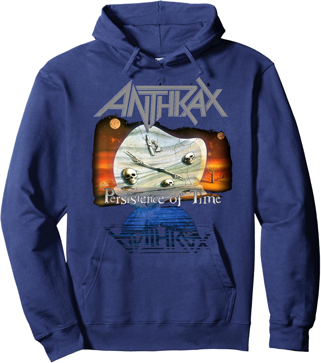 Anthrax – Persistence Of Time 30th Anniversary Hoodie - Hoodie | Navy