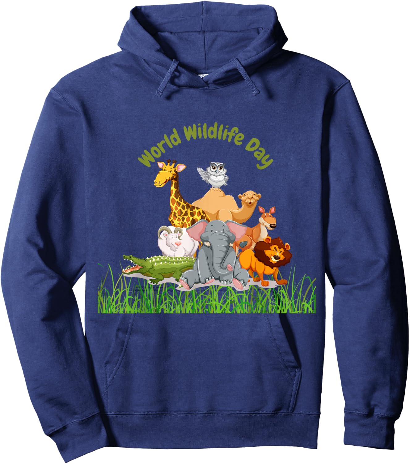 World Wildlife Day Hoodie - Hoodie | Navy