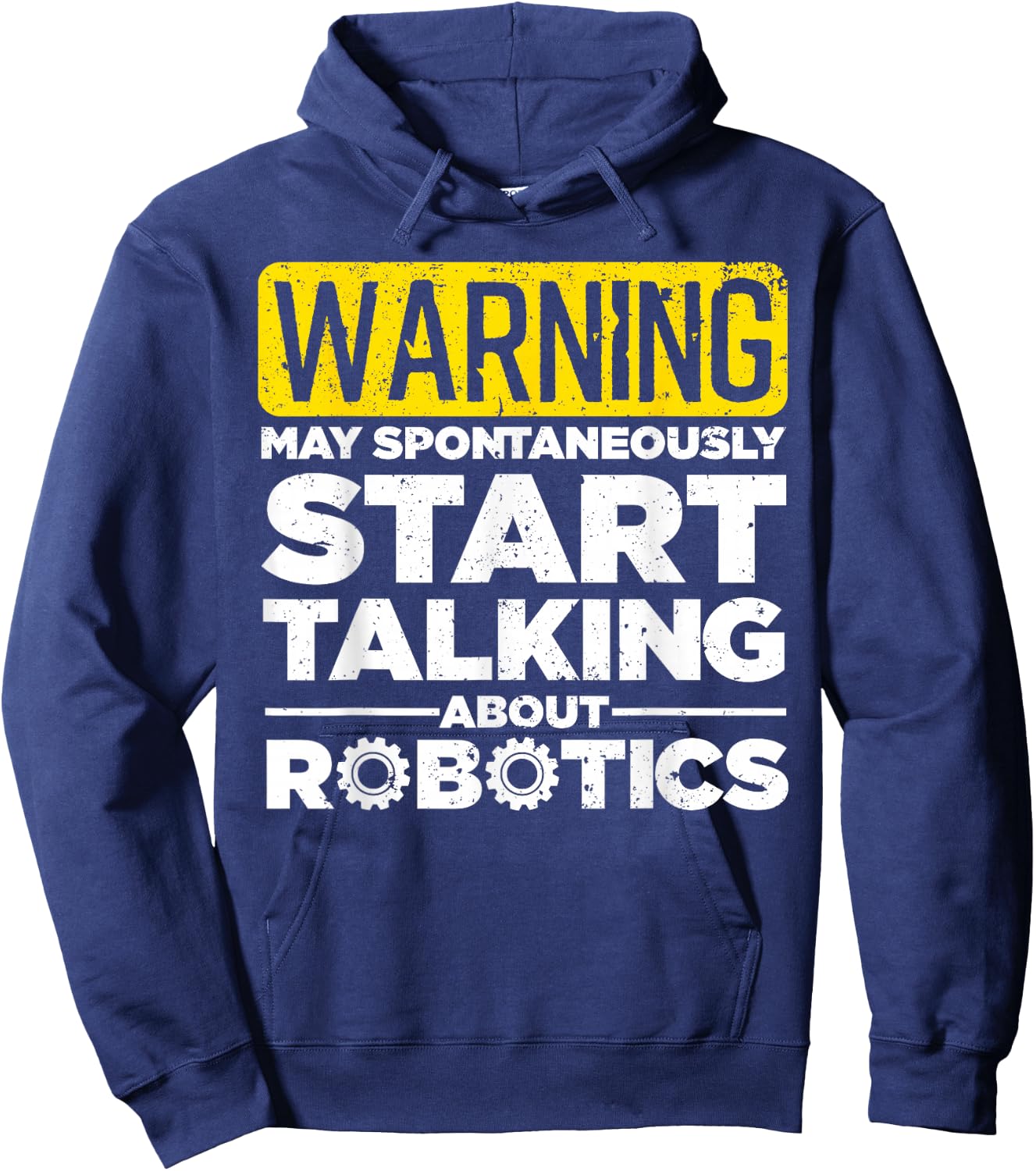 Funny Robotics Art Women Robotics Engineer Robots Hoodie - Hoodie | Navy