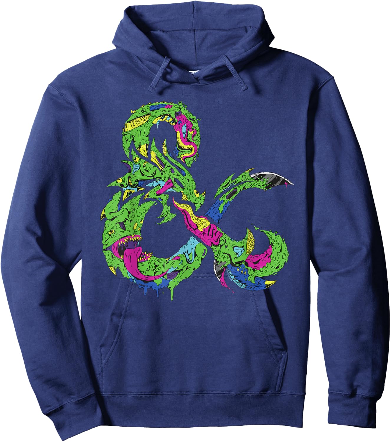 Dungeons & Dragons Bright Monster Ampersand Hoodie - Hoodie | Navy
