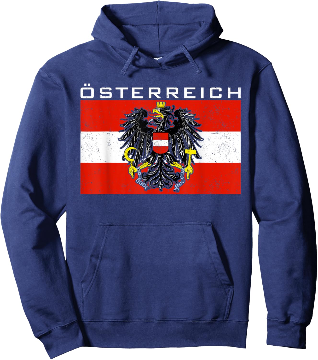Austria Austrians Österreich Hoodie - Hoodie | Navy