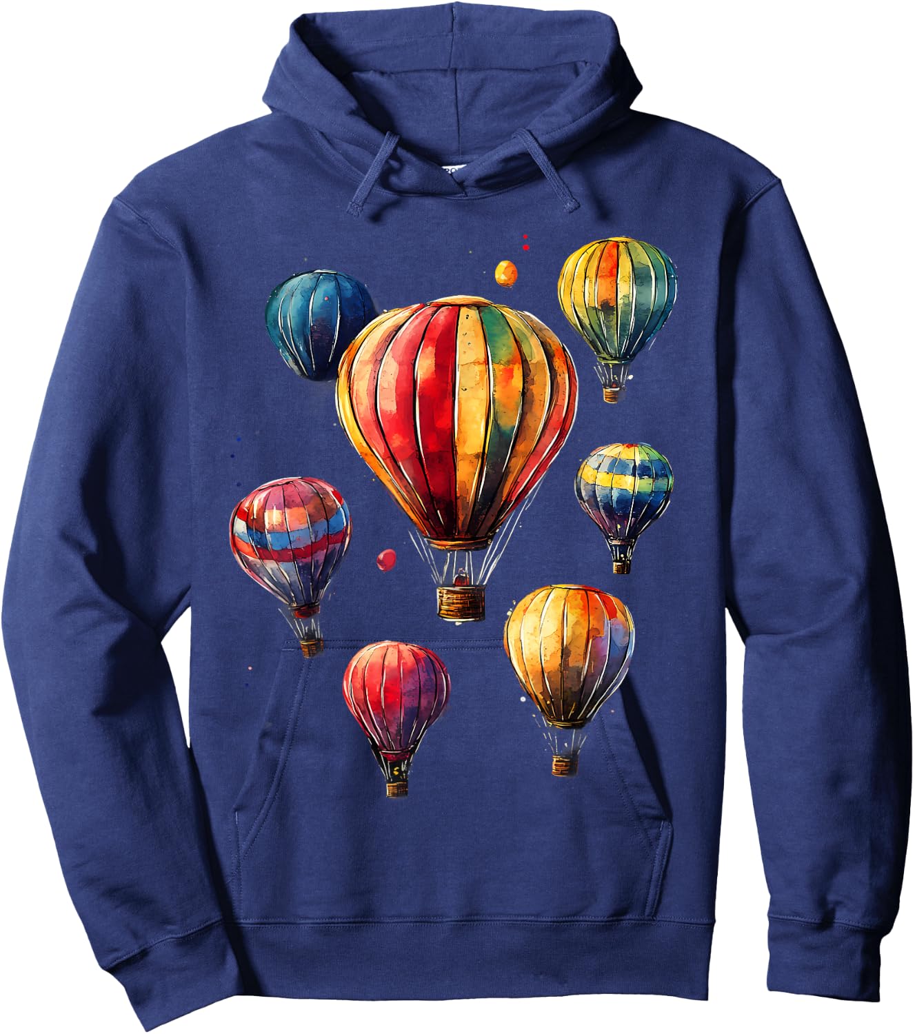 Hot Air Balloon Ride Festival Hot Air Ballooning Hoodie - Hoodie | Navy