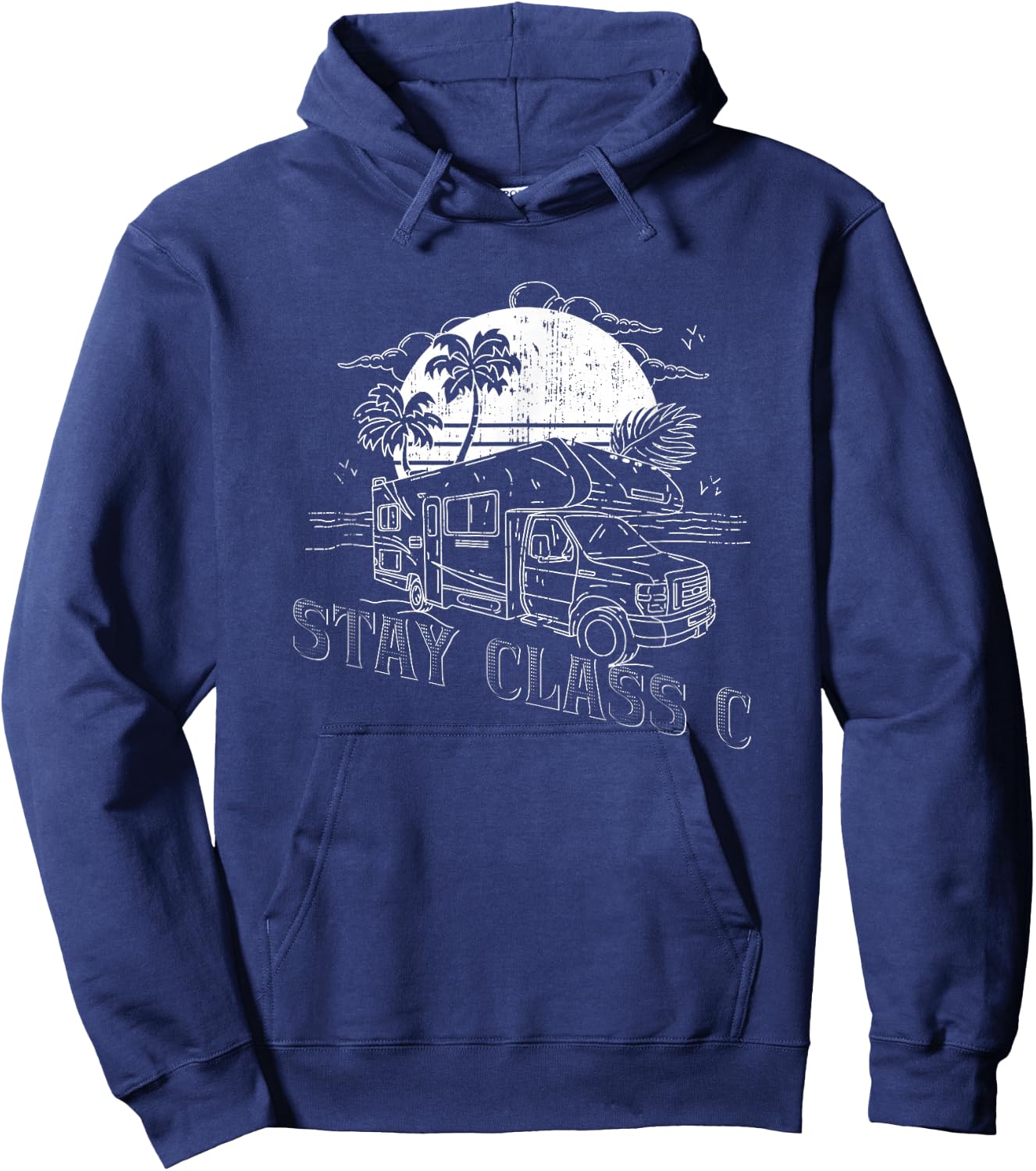 Stay Class C Camper Hoodie - Hoodie | Navy