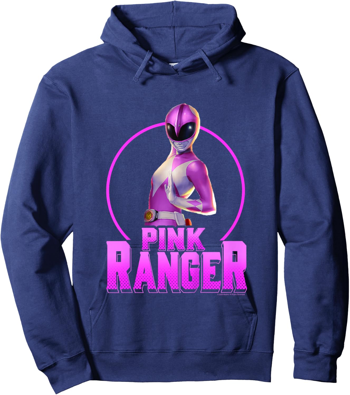 Power Rangers Pink Ranger Power Pose Shot Hoodie - Hoodie | Navy
