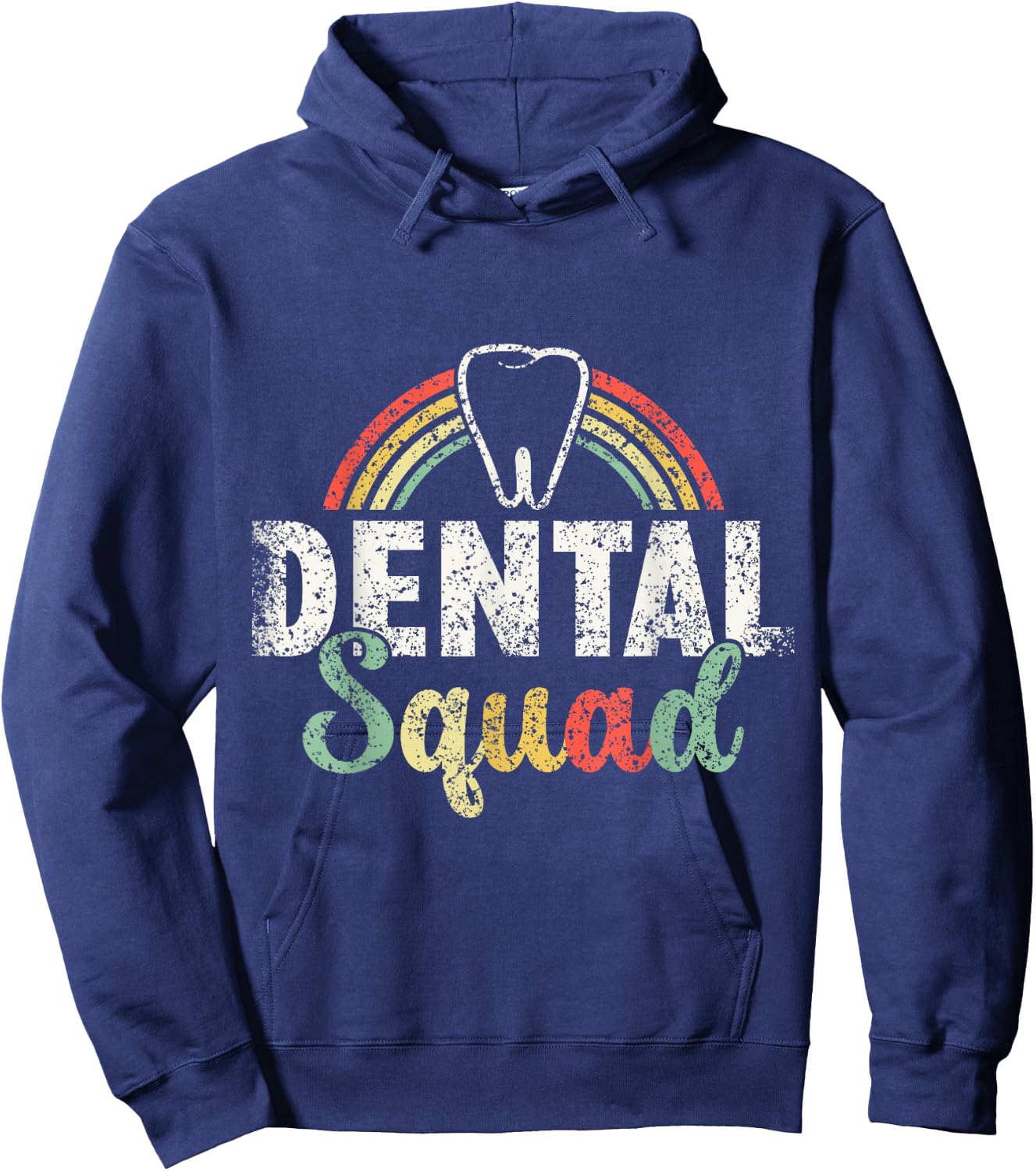 Dentist Squad Women's Tooth Job Teeth Dental Assistant Hoodie - Hoodie | Navy