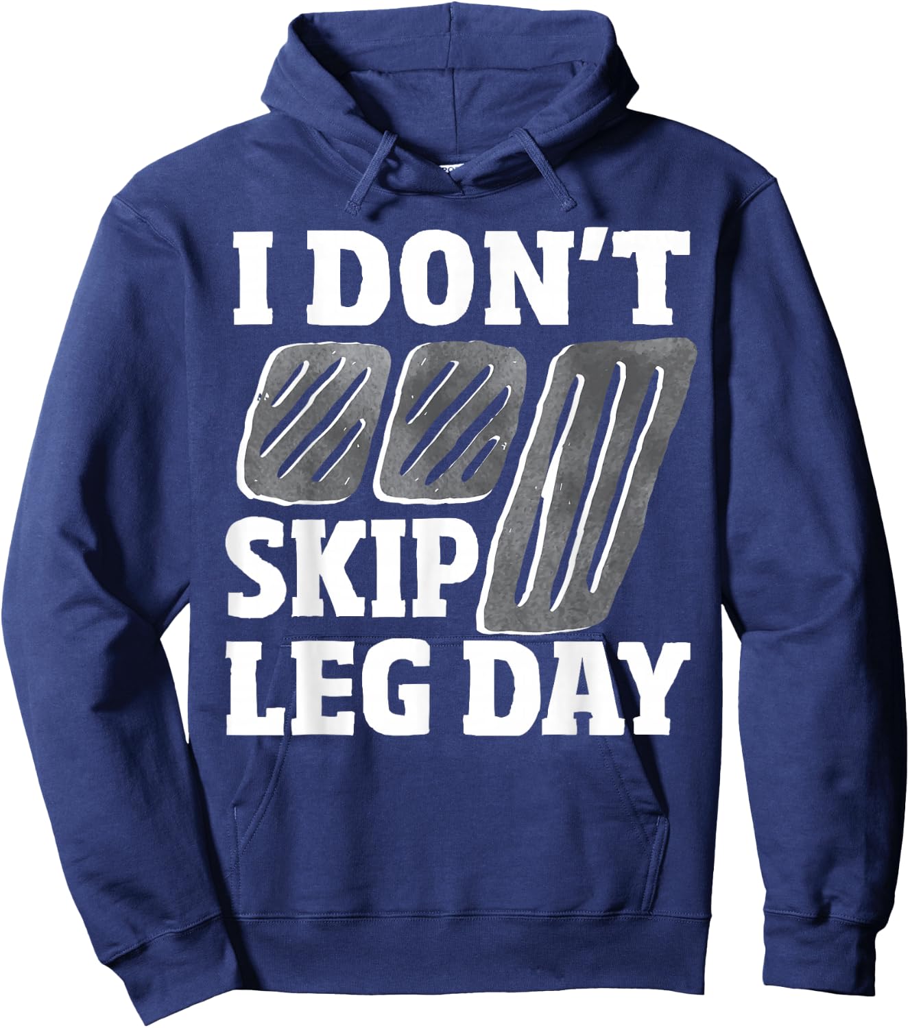 Don't Skip Leg Day Stick Shift Car - Manual Transmission Hoodie - Hoodie | Navy