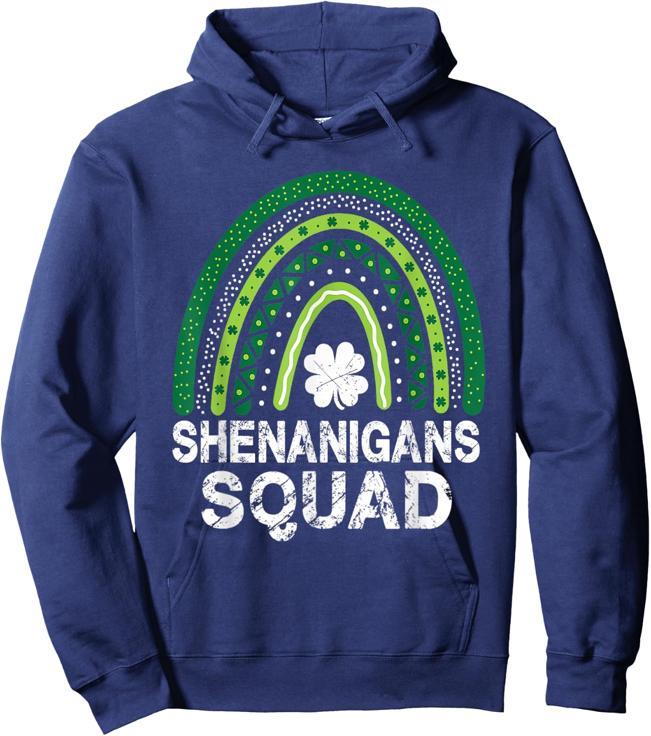 Shenanigans Squad St Patrick's Day Men Women Kids Hoodie - Hoodie | Navy