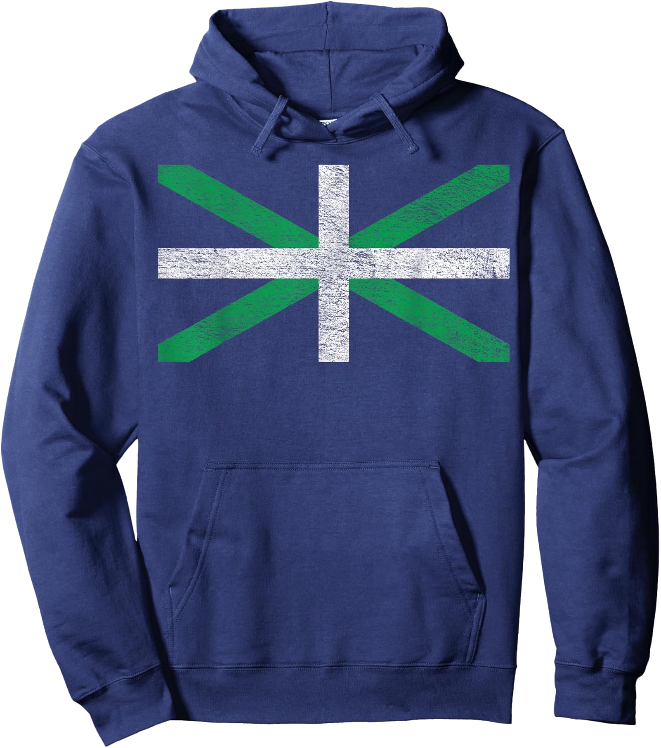 Basque Country Flag Ikurrina Spain Hoodie - Hoodie | Navy
