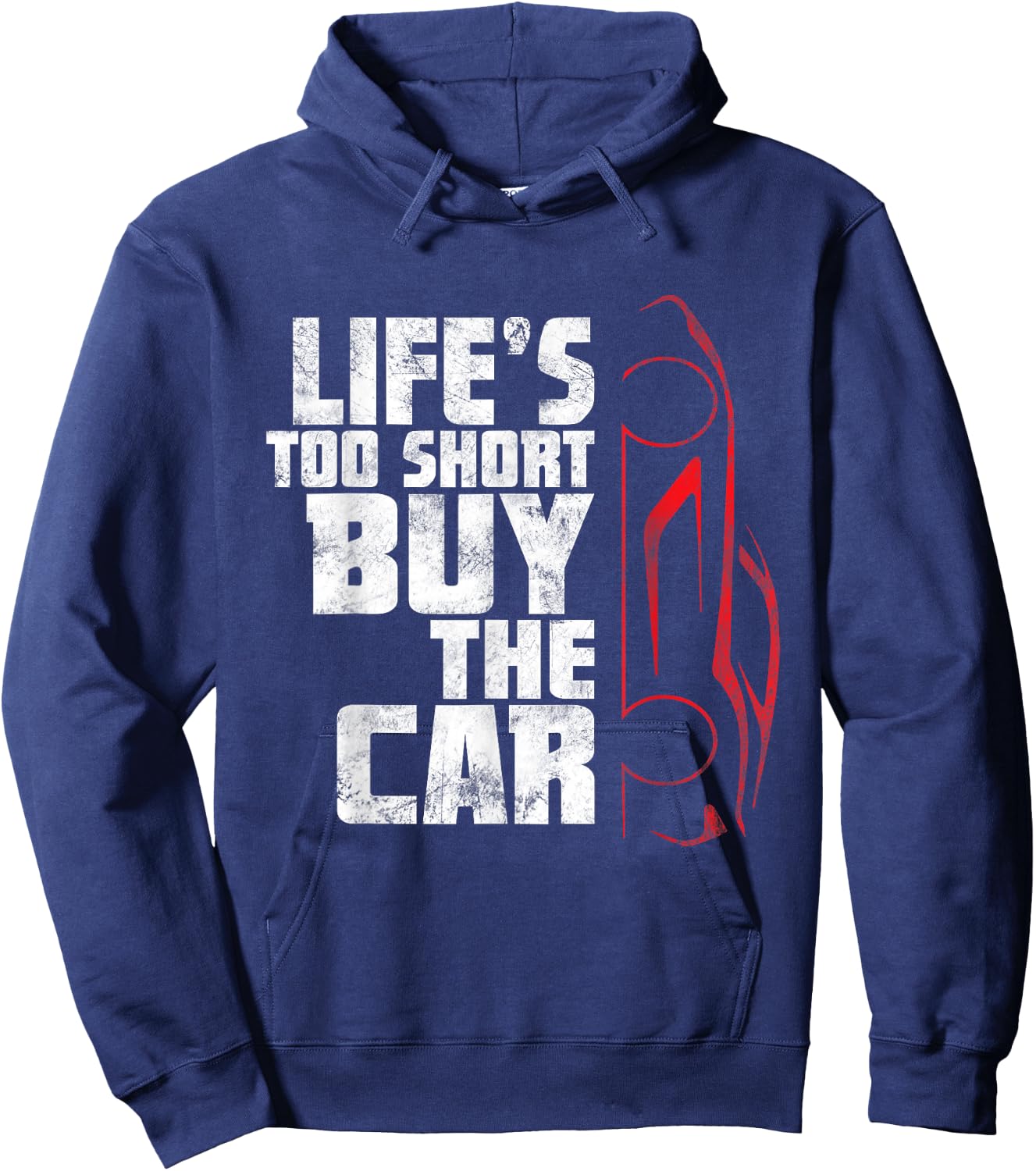 Car Lover enthusiast Shirt Gift Car Guys Salesman Hoodie - Hoodie | Navy