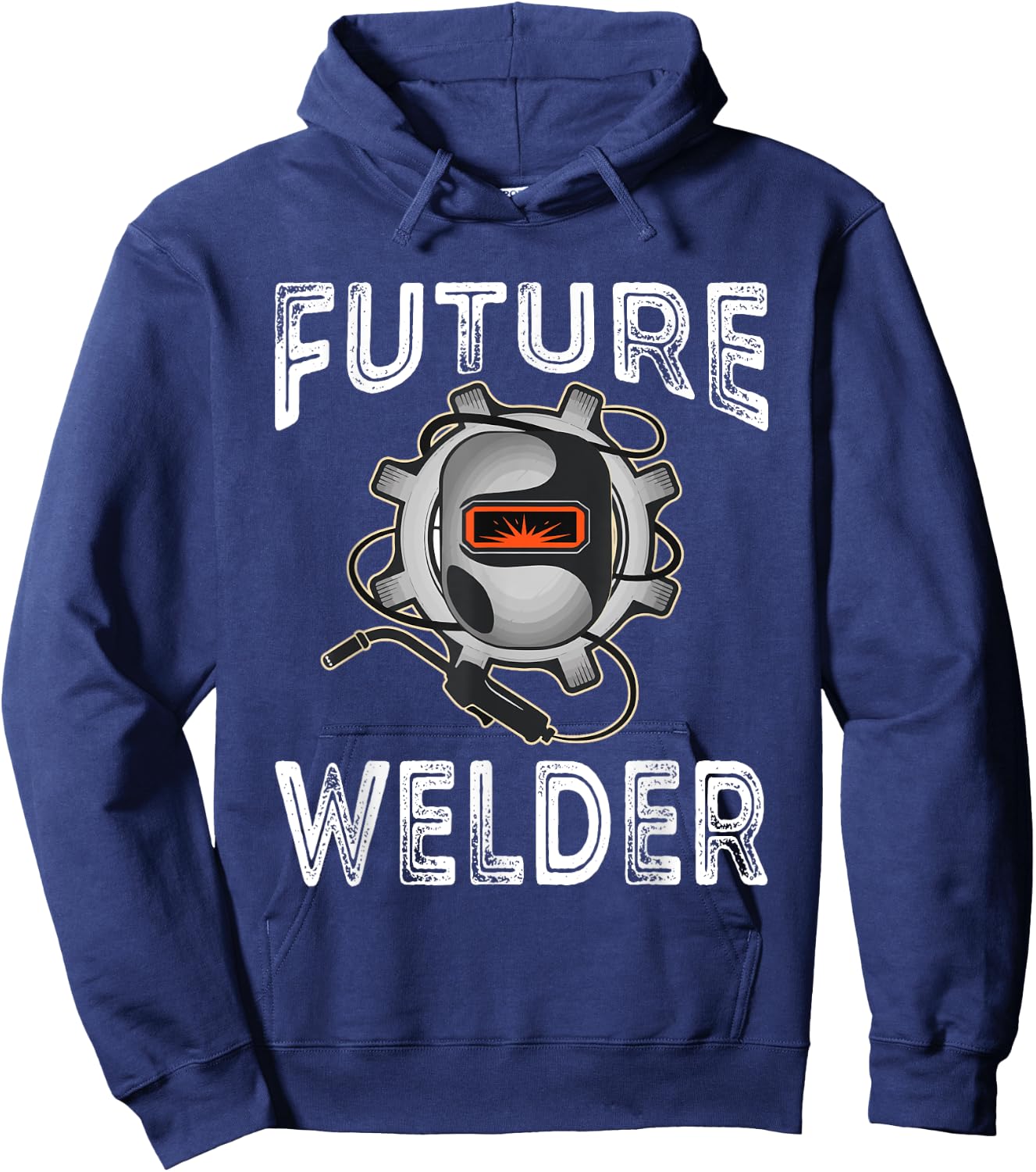 Vintage Future Welder Funny Welder Tools Lover Family Hoodie - Hoodie | Navy