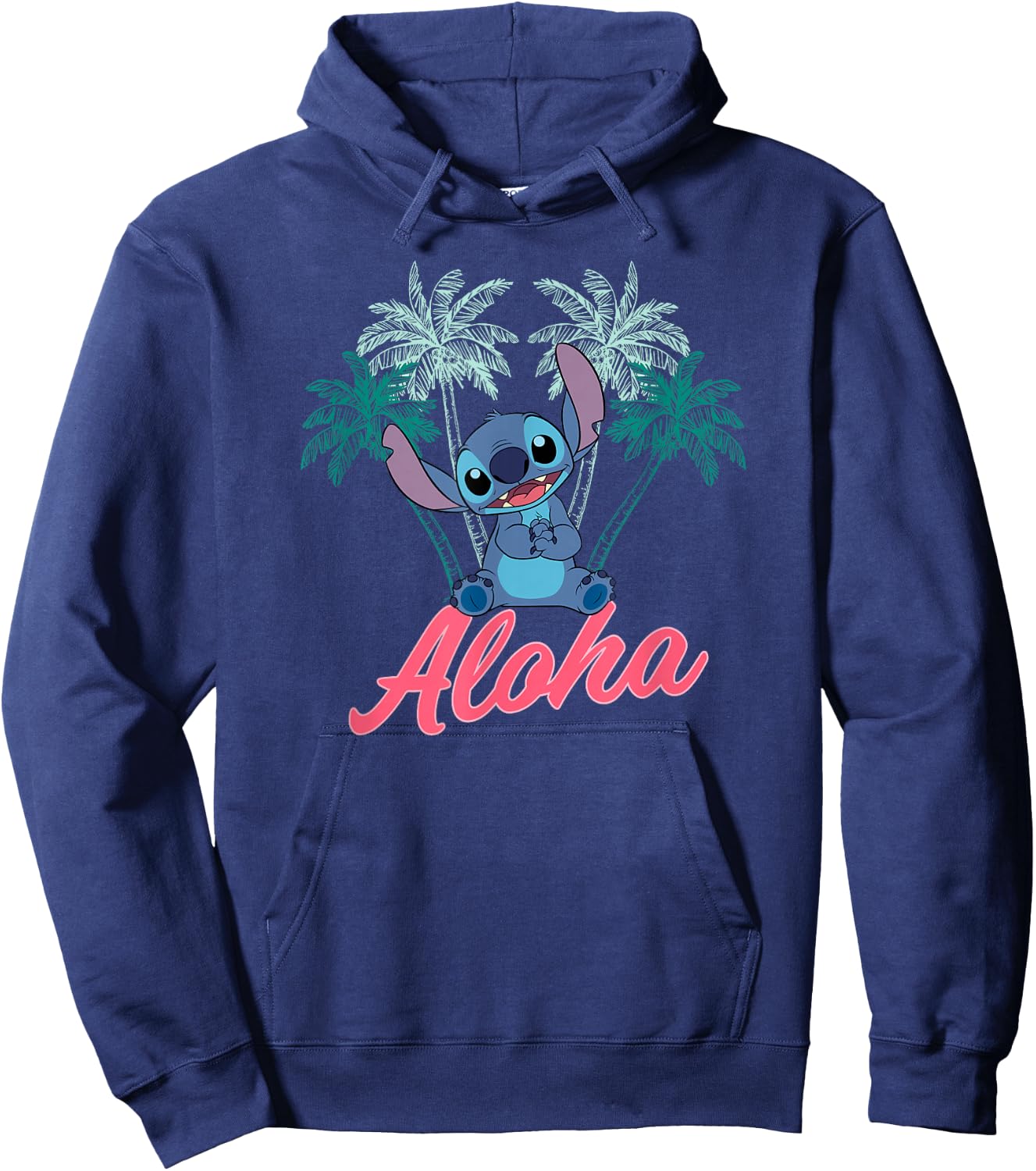 Lilo & Stitch - Aloha Hoodie - Hoodie | Navy