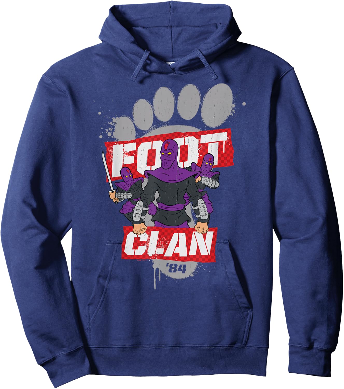 Teenage Mutant Ninja Turtles Foot Clan 84 Hoodie - Hoodie | Navy