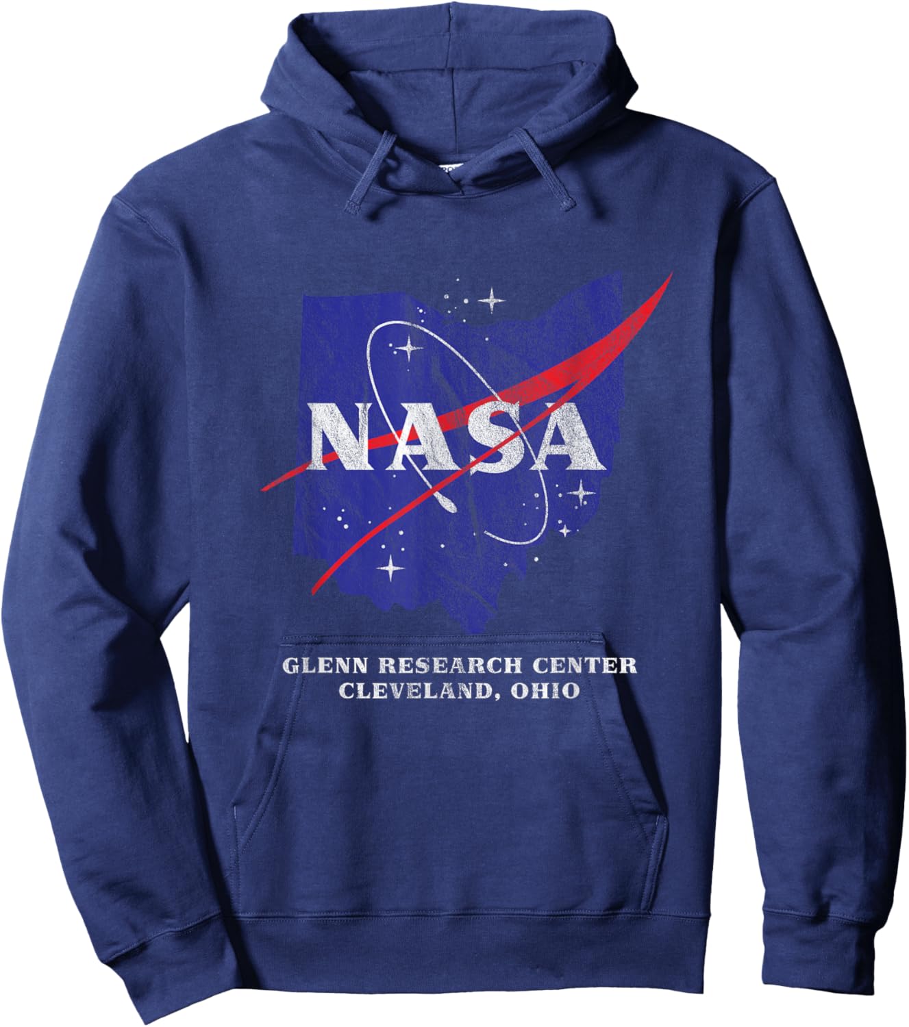Glenn Research Center NASA Ohio Hoodie - Hoodie | Navy