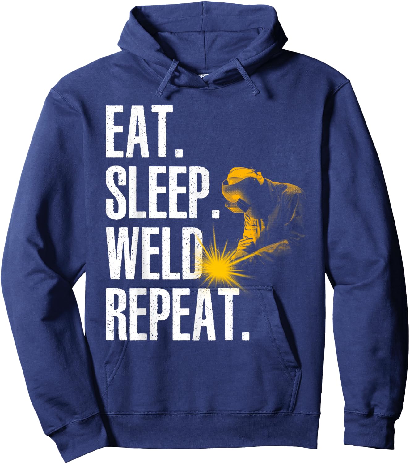 Best Welding Art Women MIG/TIG Welding Metal Welder Hoodie - Hoodie | Navy