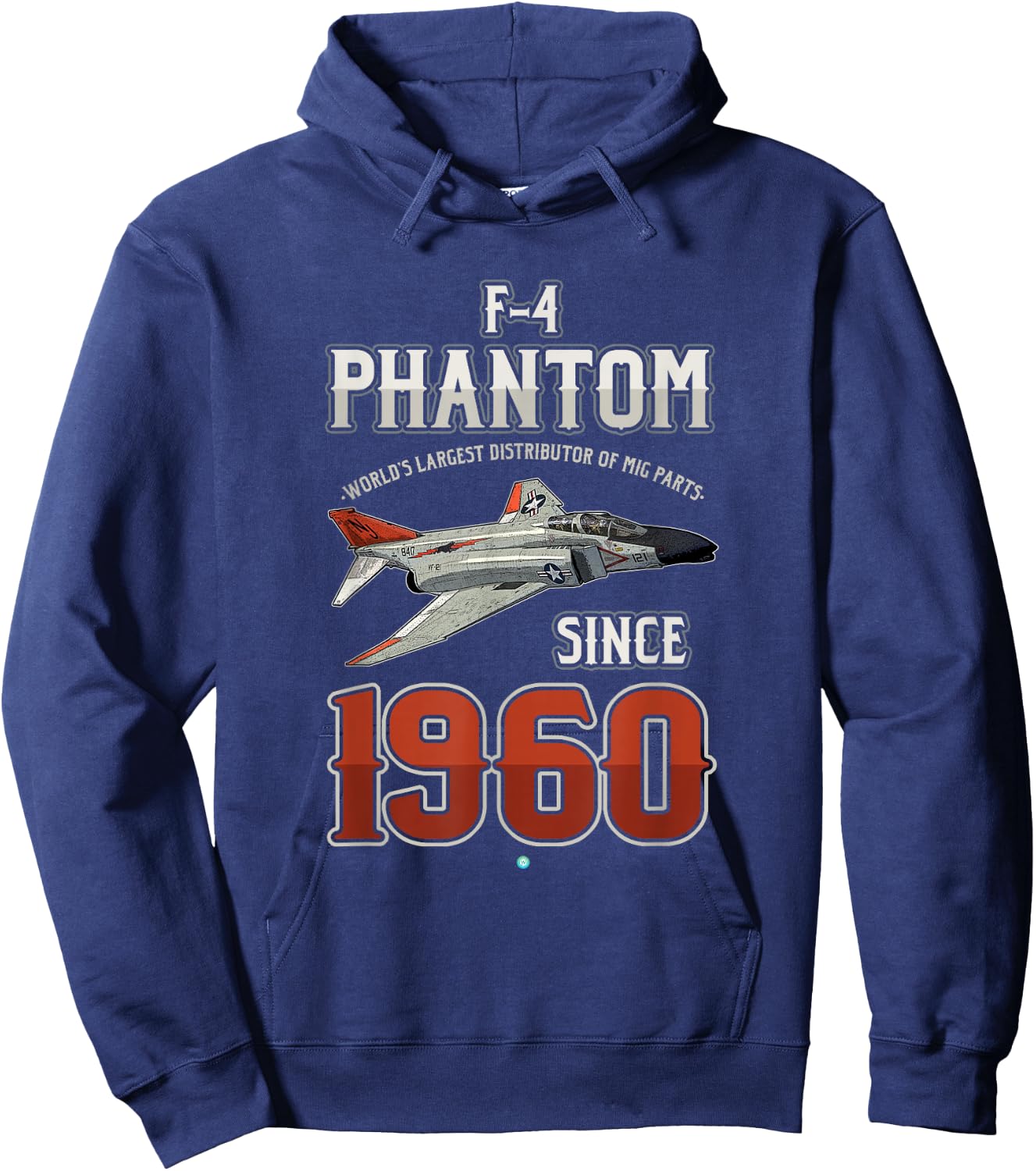 F-4 Phantom- World's Largest Distributor of Mig Parts Gift Hoodie - Hoodie | Navy