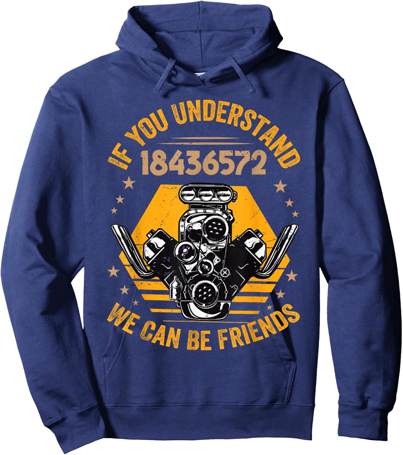 If You Understand 18436572 We Can Be Friends Funny Hoodie - Hoodie | Navy