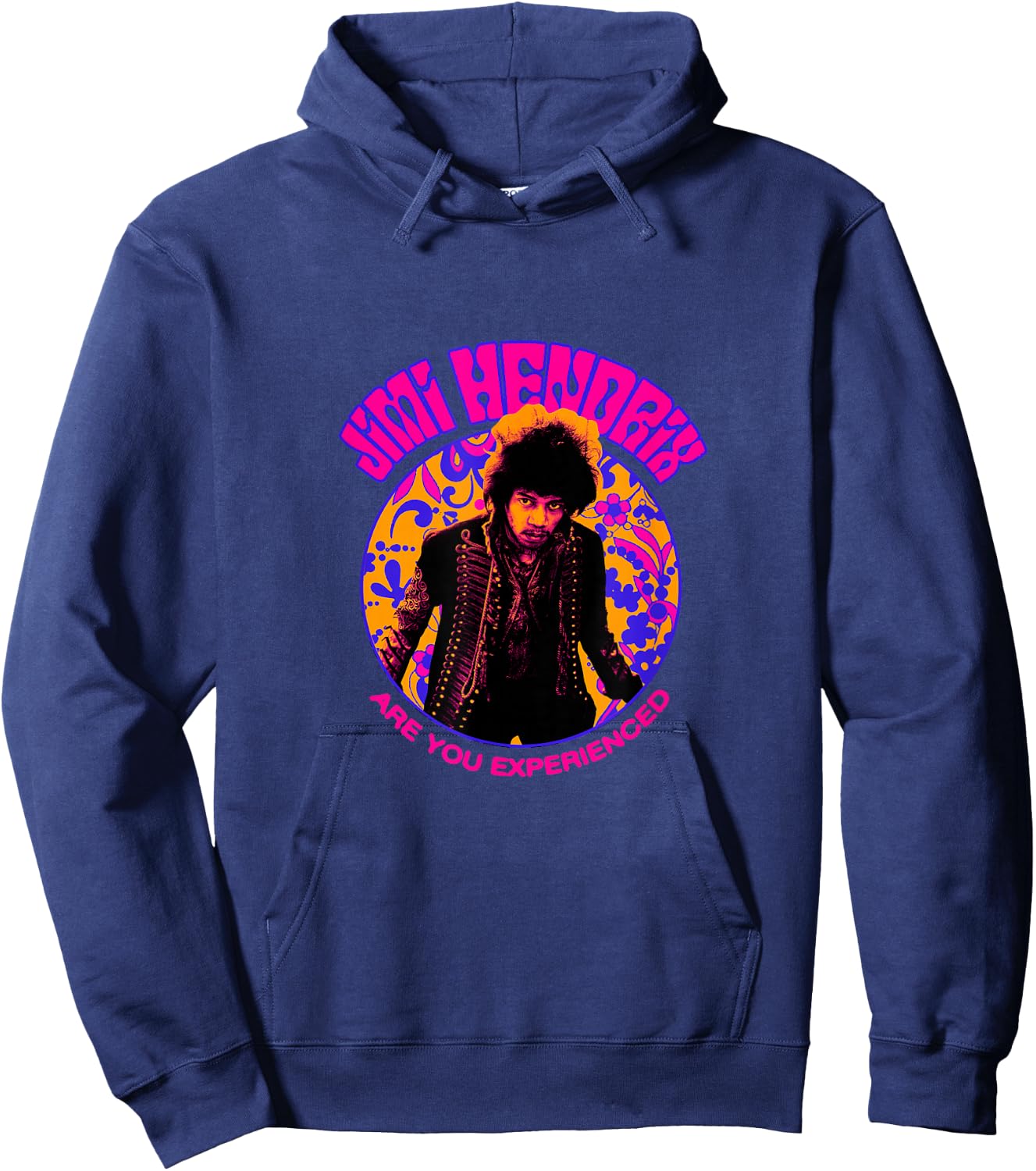 Jimi Hendrix Are You Experienced Hoodie - Hoodie | Navy