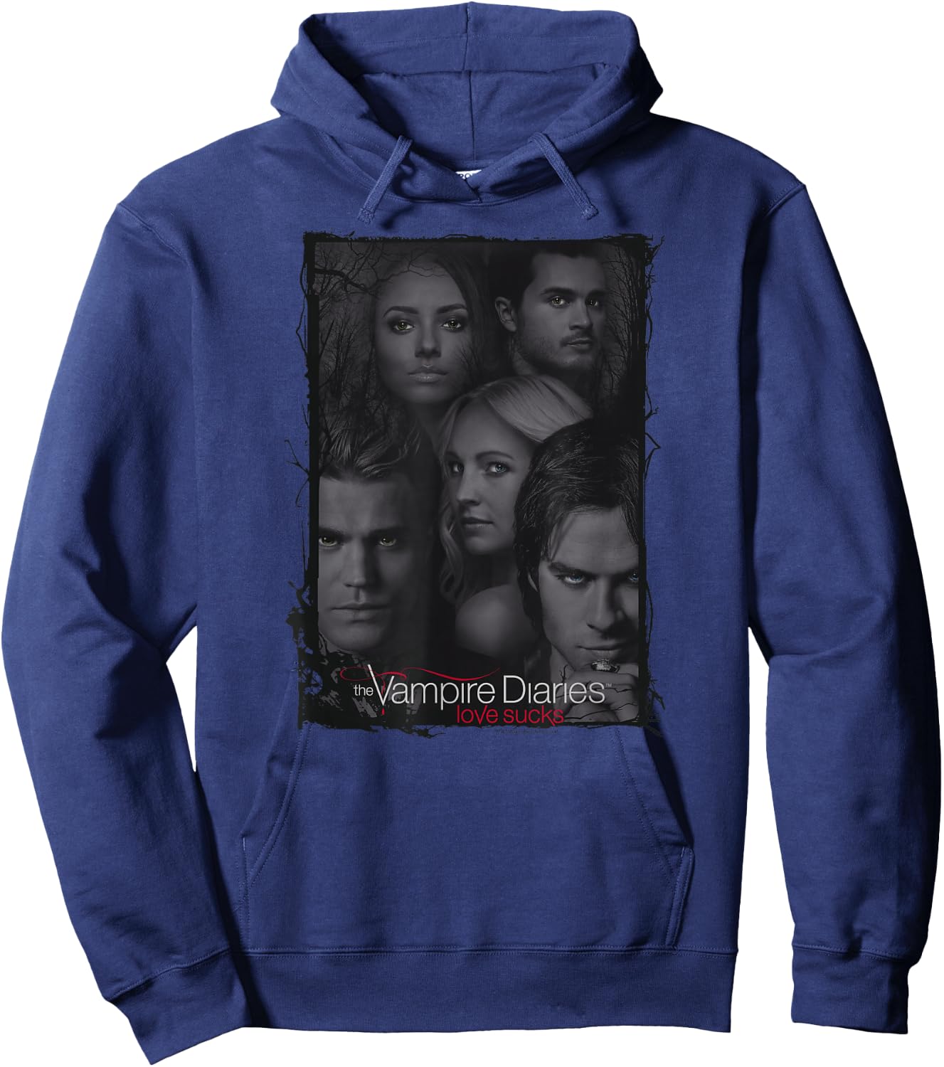 Vampire Diaries So Here We are Hoodie - Hoodie | Navy