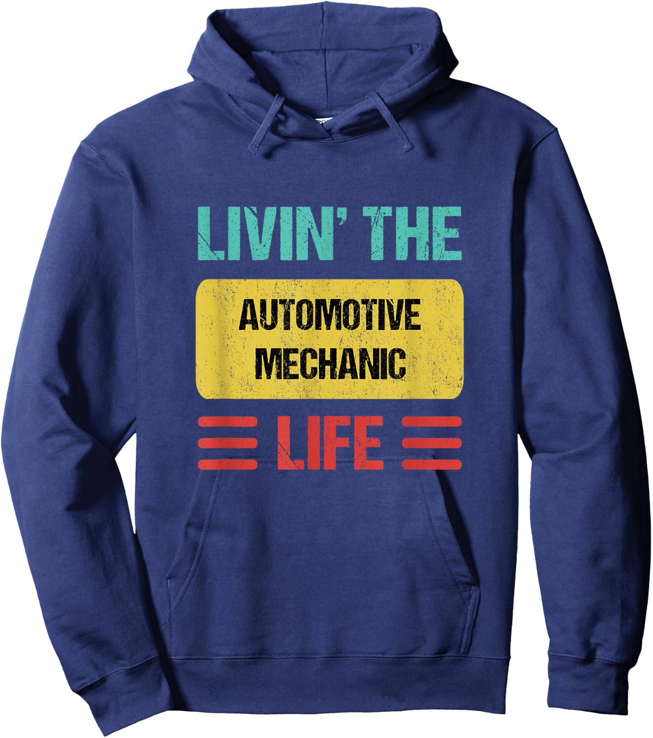 Automotive Mechanic Hoodie - Hoodie | Navy