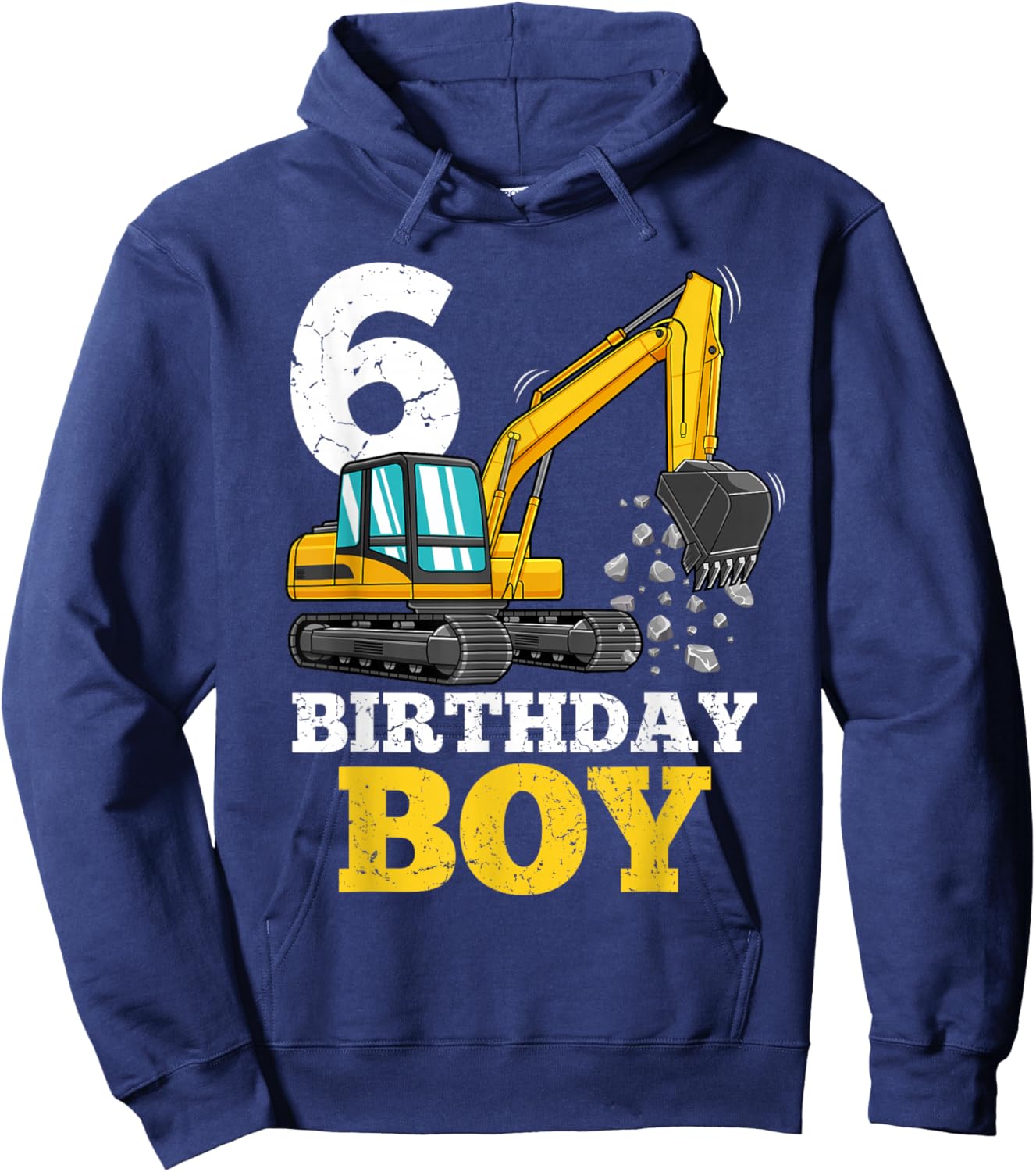 I'm 9 This Is How I Roll Monster Truck 9th Birthday Gift Hoodie - Hoodie | Navy