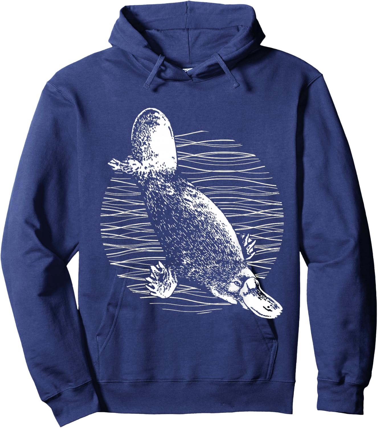 Platypus Outback Wildlife Nature Platypus Hoodie - Hoodie | Navy