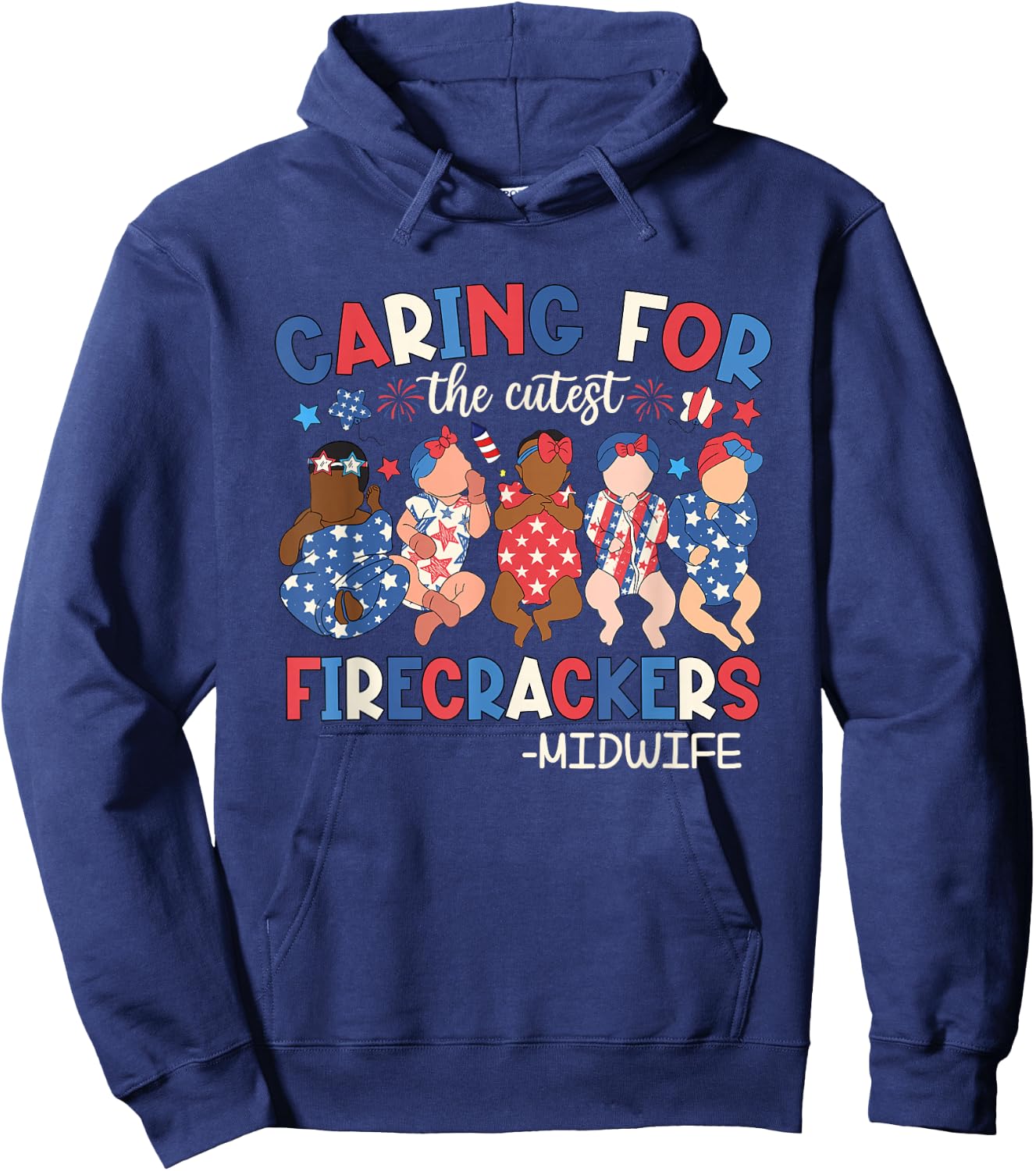 4th of July Hoodie - Hoodie | Navy