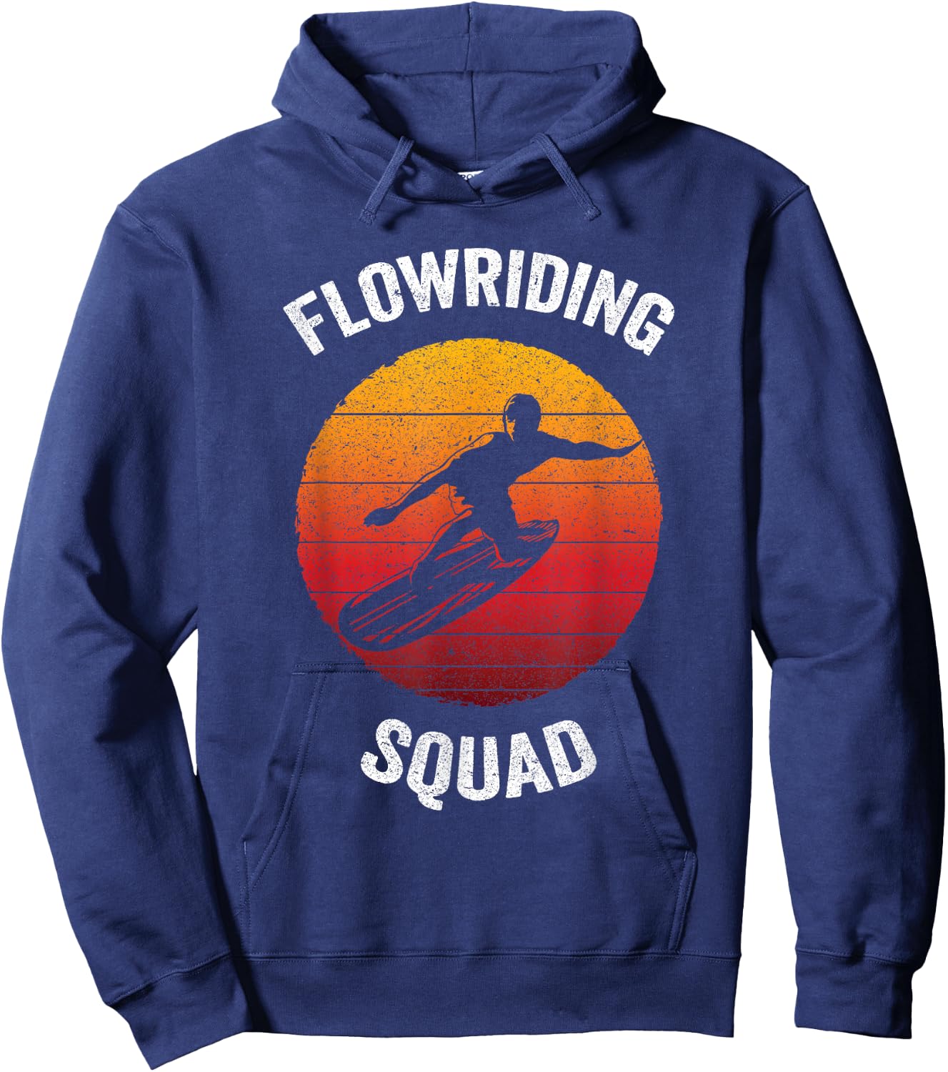 Flowriding Squad | Classic Flowboarding Hoodie - Hoodie | Navy