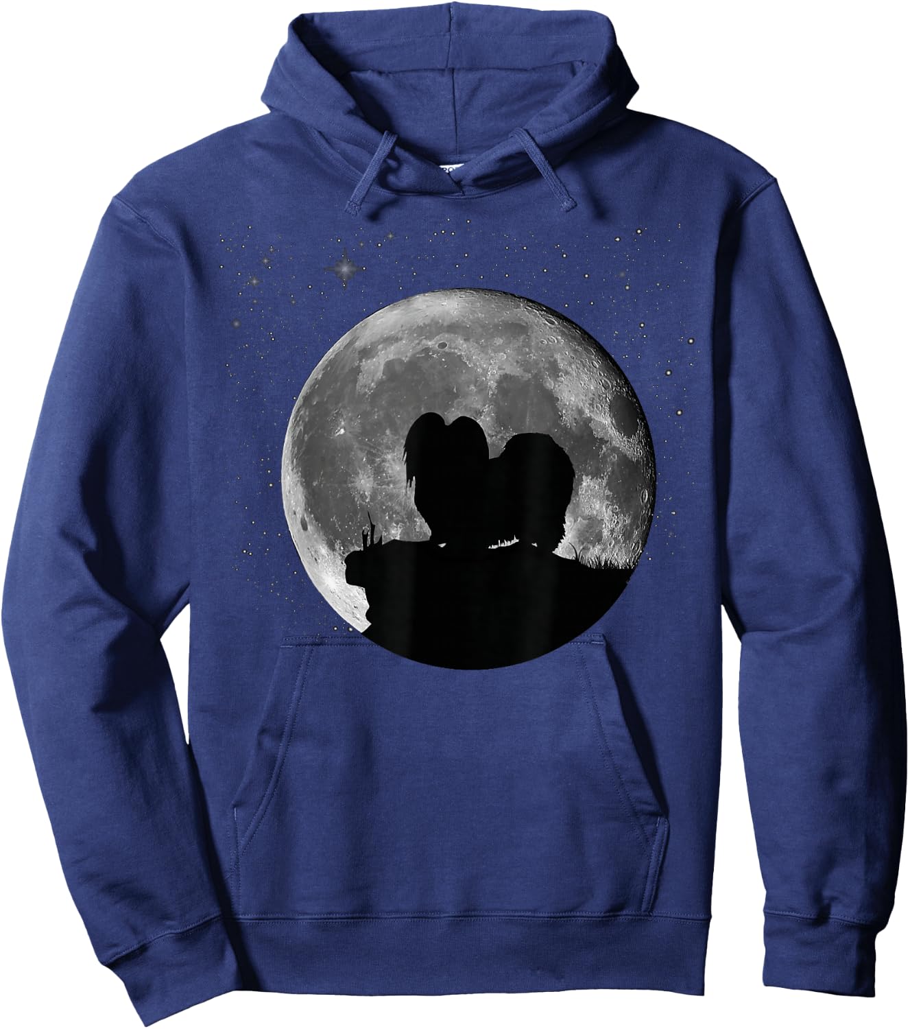 Mi-Ki Dog Moon Hoodie - Hoodie | Navy