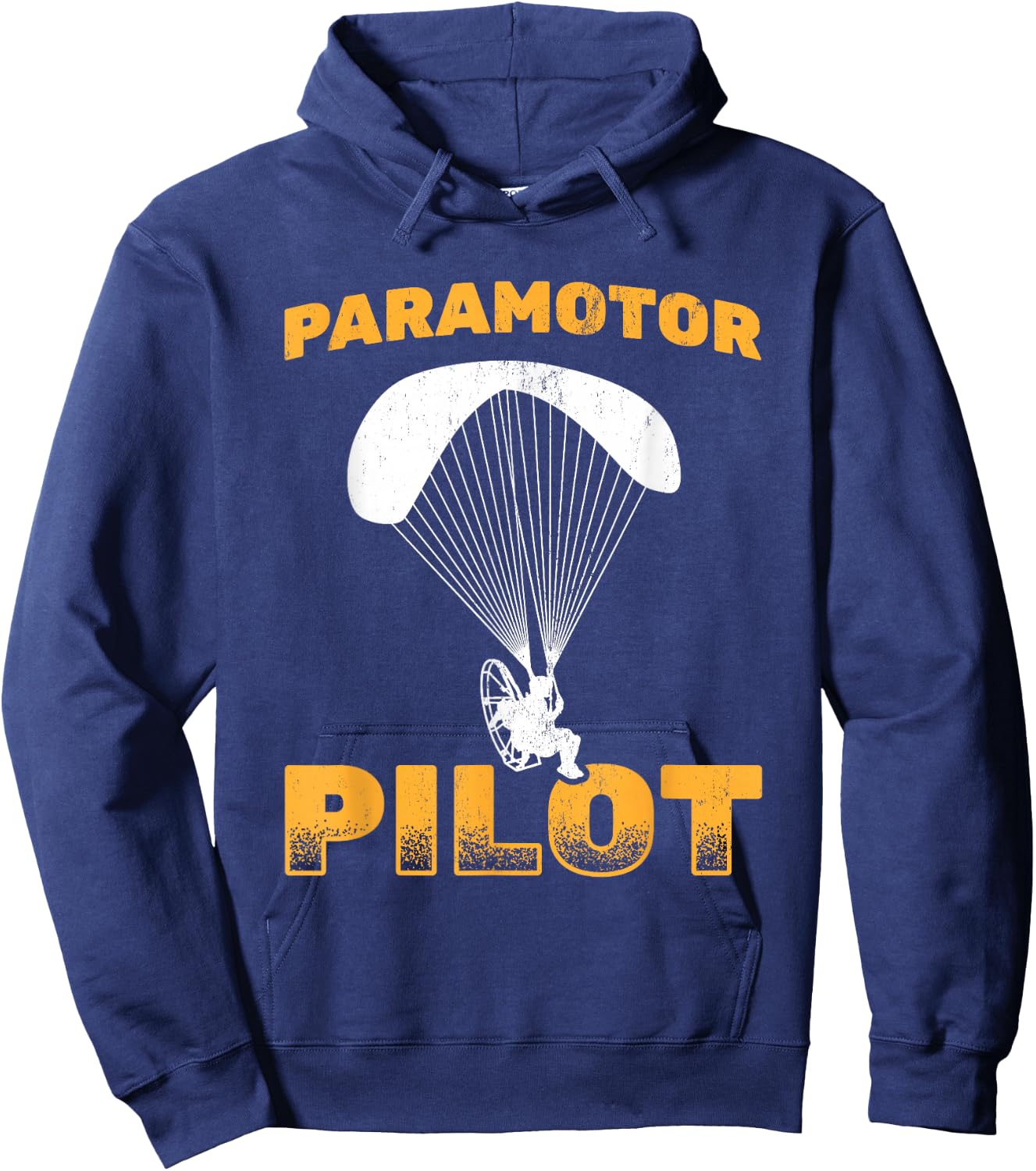Paramotor Pilot Paraglidign Powered Paraglider Hoodie - Hoodie | Navy
