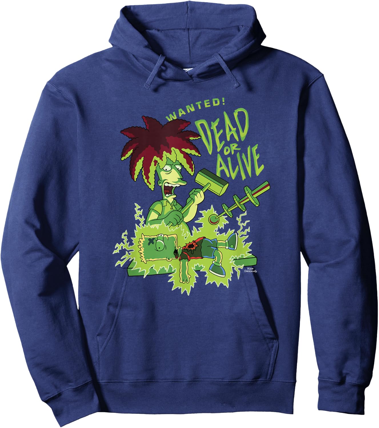 The Simpsons: Treehouse of Horror Halloween Sideshow Bob Hoodie - Hoodie | Navy