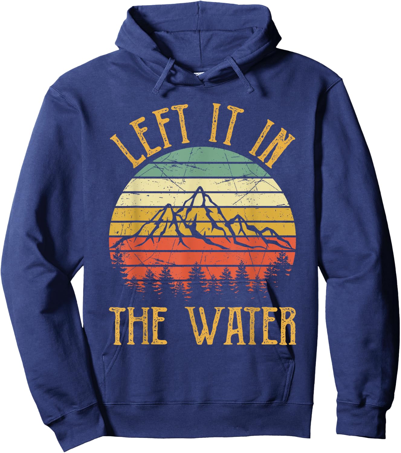 Left It In The Water Baptism Gift Kids Christian Hoodie - Hoodie | Navy