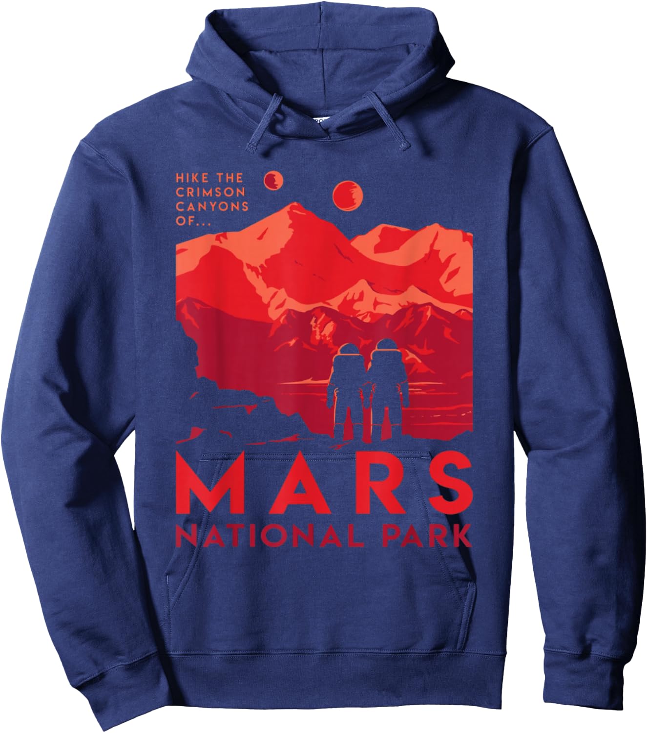 Mars National Park Hoodie - Hoodie | Navy