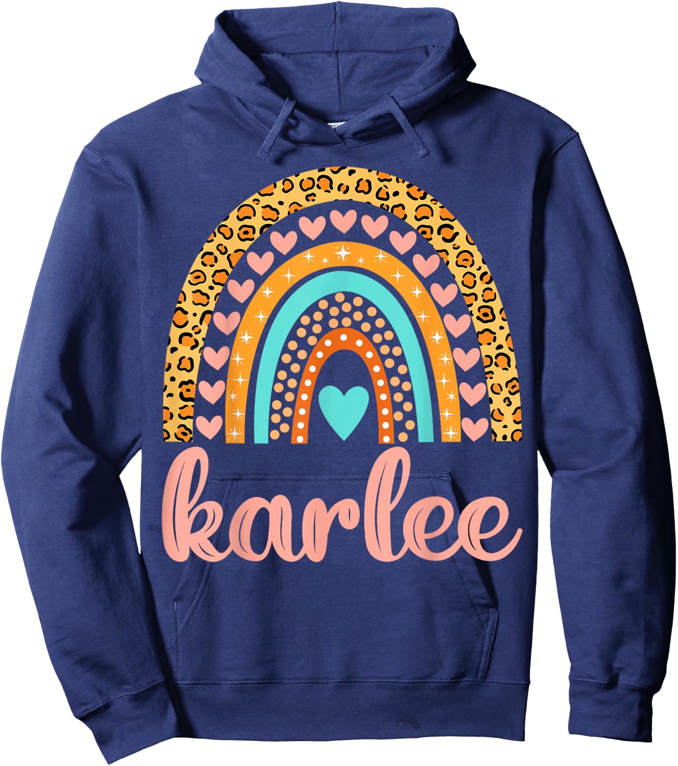 Karlee Karlee Name Birthday Shirt Gift Hoodie - Hoodie | Navy