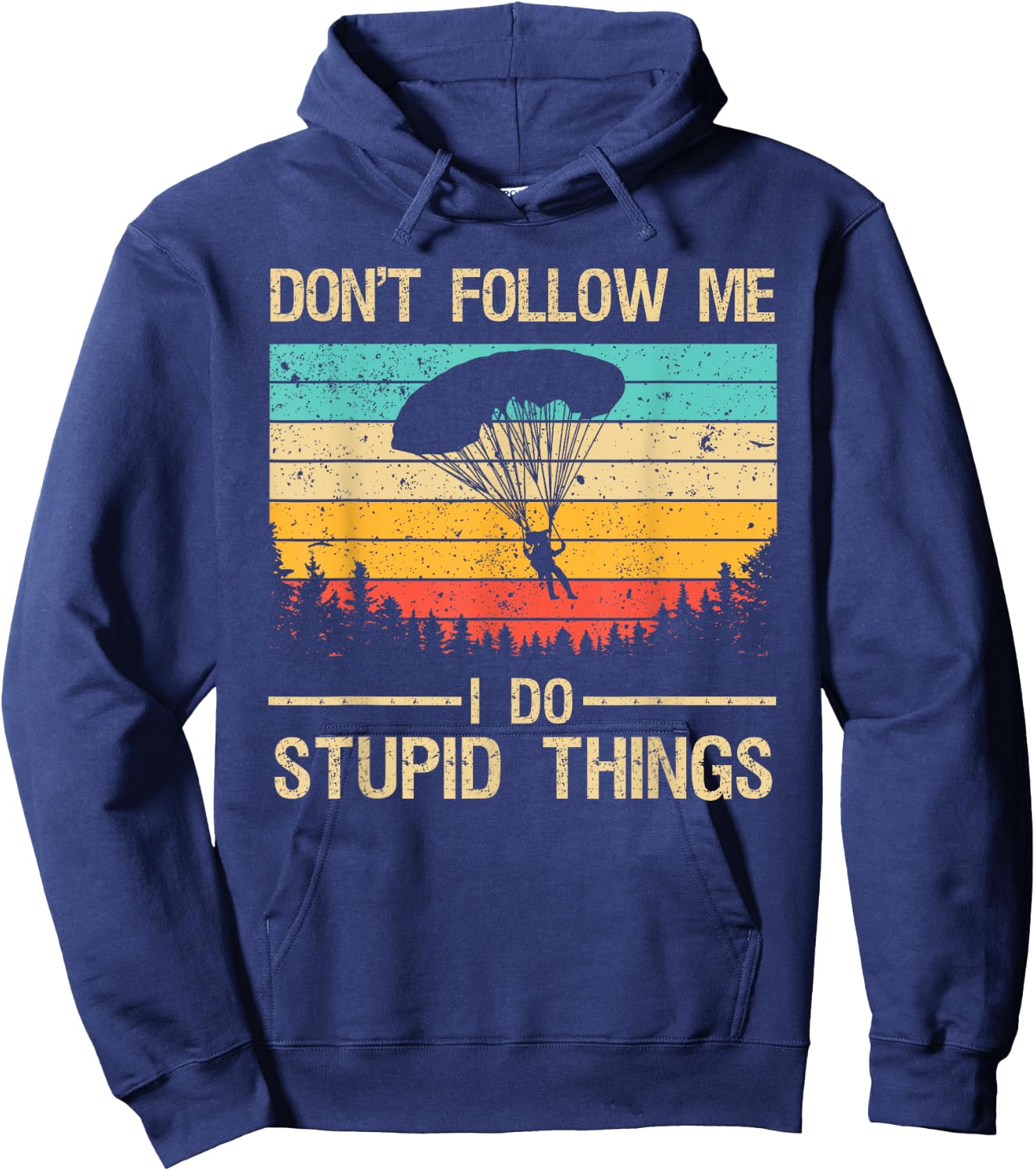 Funny Skydiving Art Women Skydiver Skydive Lovers Hoodie - Hoodie | Navy