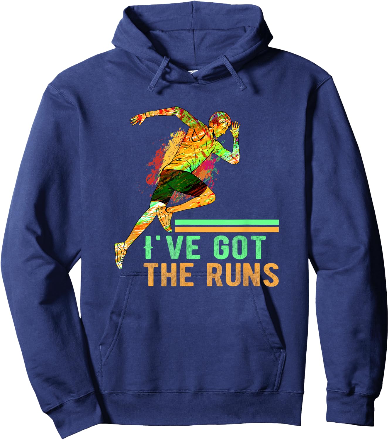 I've got the runs Running Marathon Runner Hoodie - Hoodie | Navy