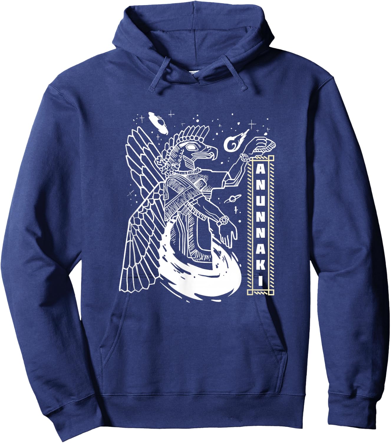 Anunnaki Sumerian Gift Pre-Astronautics Hoodie - Hoodie | Navy