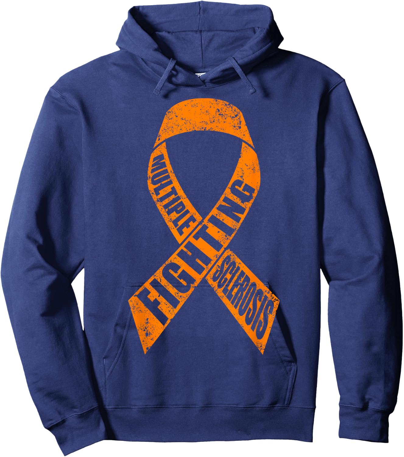 Fighting Multiple Sclerosis Awareness Hoodie - Hoodie | Navy