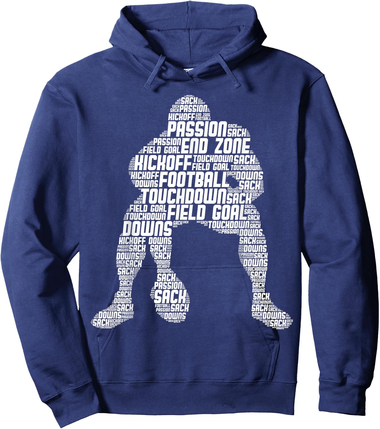 Football Lineman American Football Men Kids Boys Small Hoodie - Hoodie | Navy