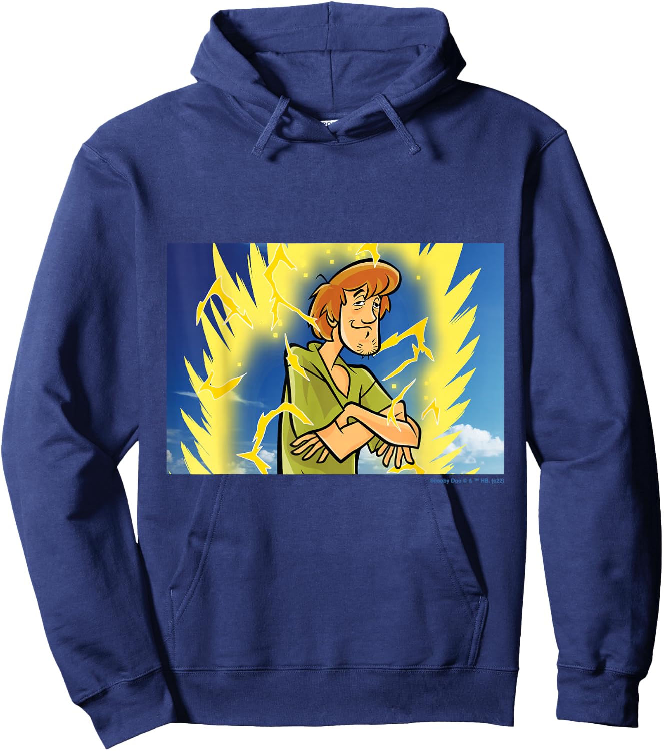 Shaggy Power Up Hoodie - Hoodie | Navy